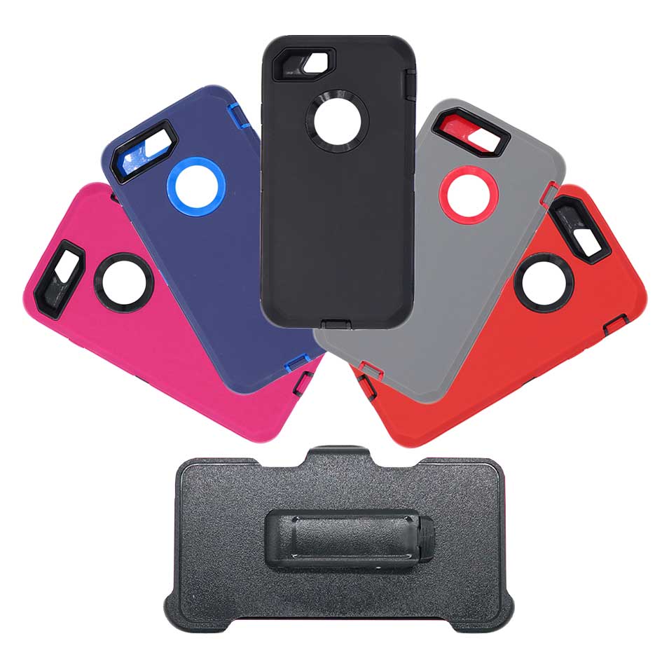 Case- Defender Case with Clip (For iPhone 7/8 Plus & iPhone 7/8)