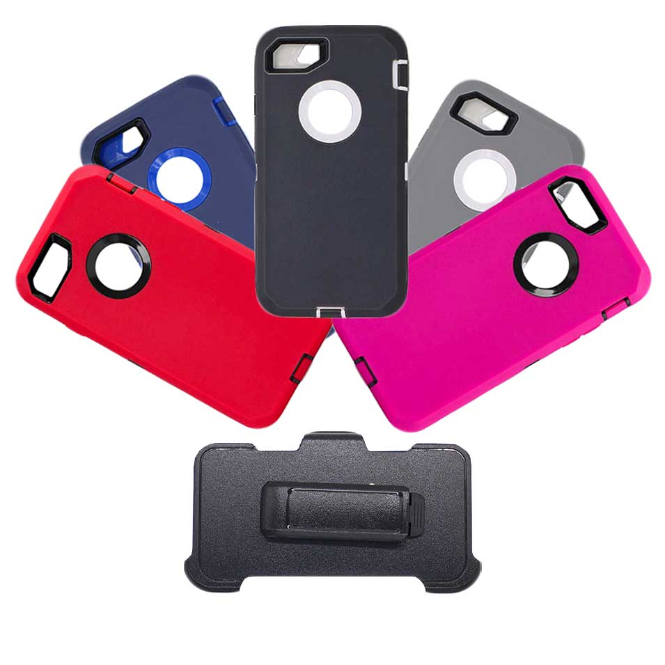 Case- Defender Case with Clip (For iPhone 6 Plus & iPhone 6)