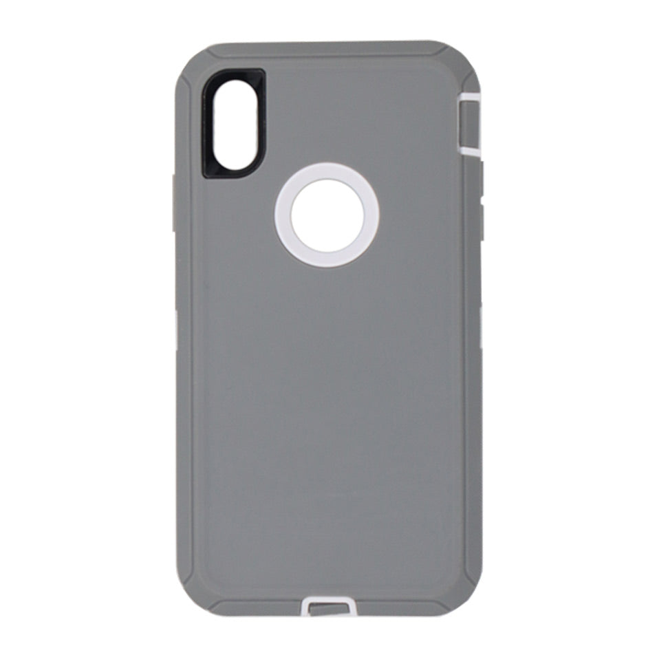 Case- Defender Case with Clip (For iPhone Xsmax/ XR/ X Model)