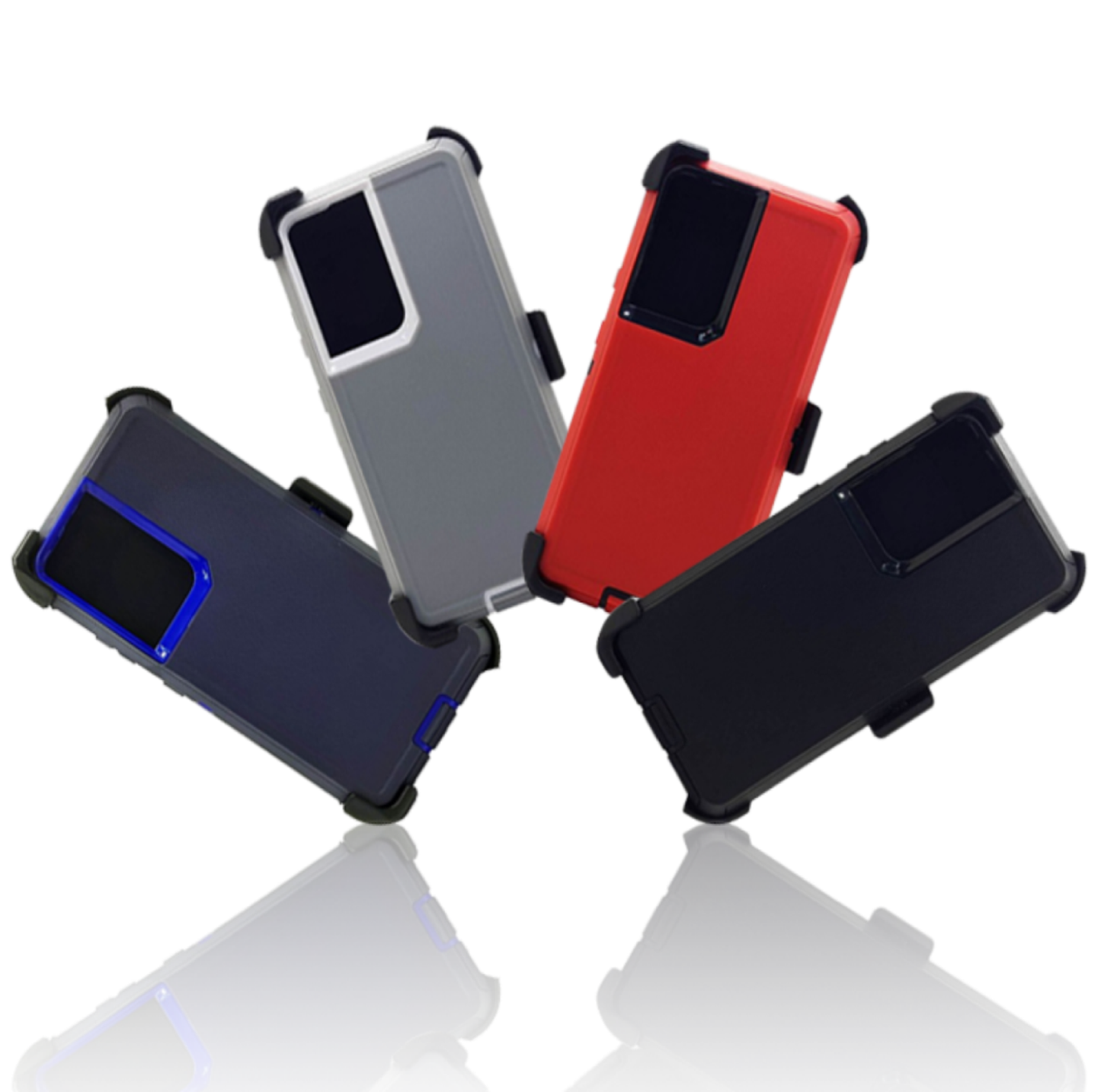 Case- Defender Case with Clip (All Samsung S22 & S21 Series)