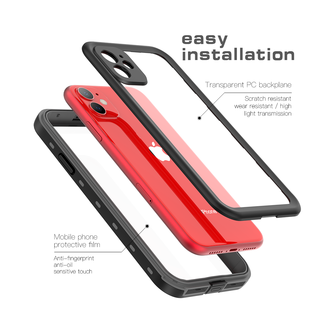 Case- Waterproof (Red Pepper) (All iPhones)