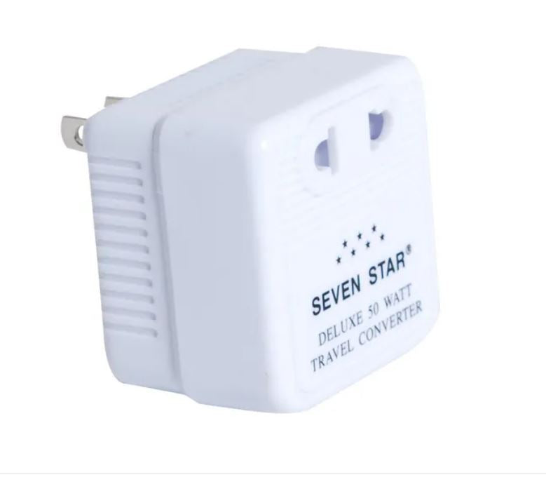 Seven Star Voltage Converter (110V to 220V) (50W) (SS214)