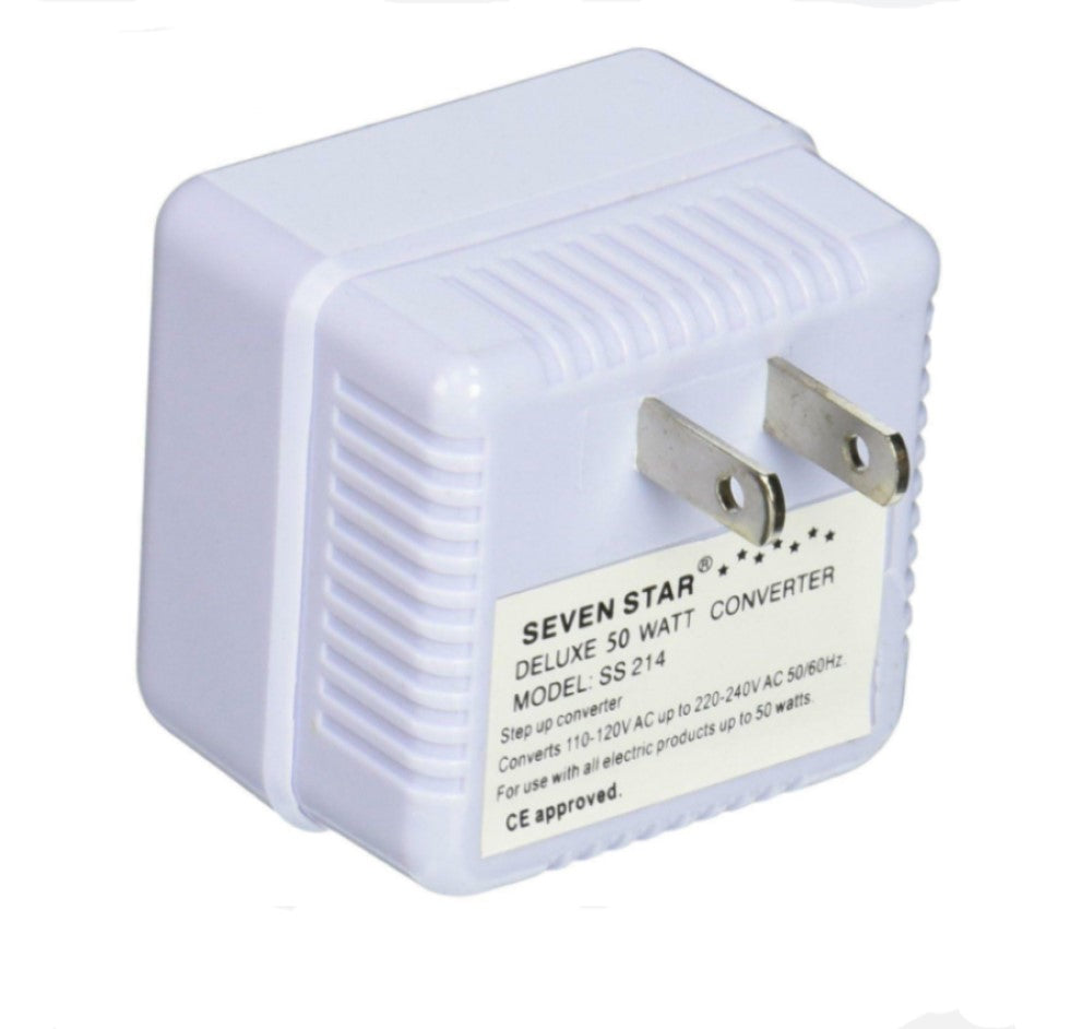 Seven Star Voltage Converter (110V to 220V) (50W) (SS214)