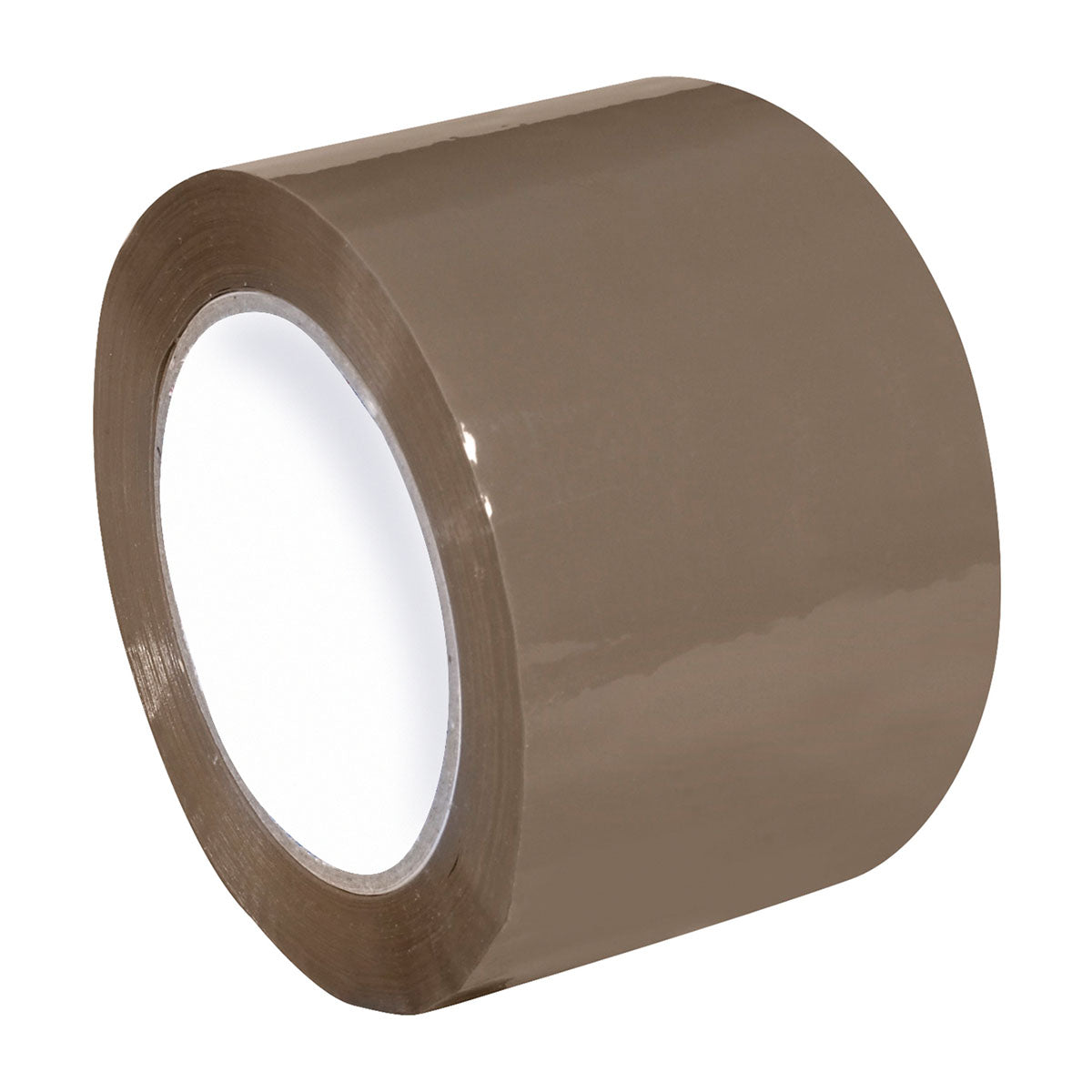 3" x 110 Yard Brown/Clear (2 mil) PPC Carton Sealing Tape (6 pcs/Pack)